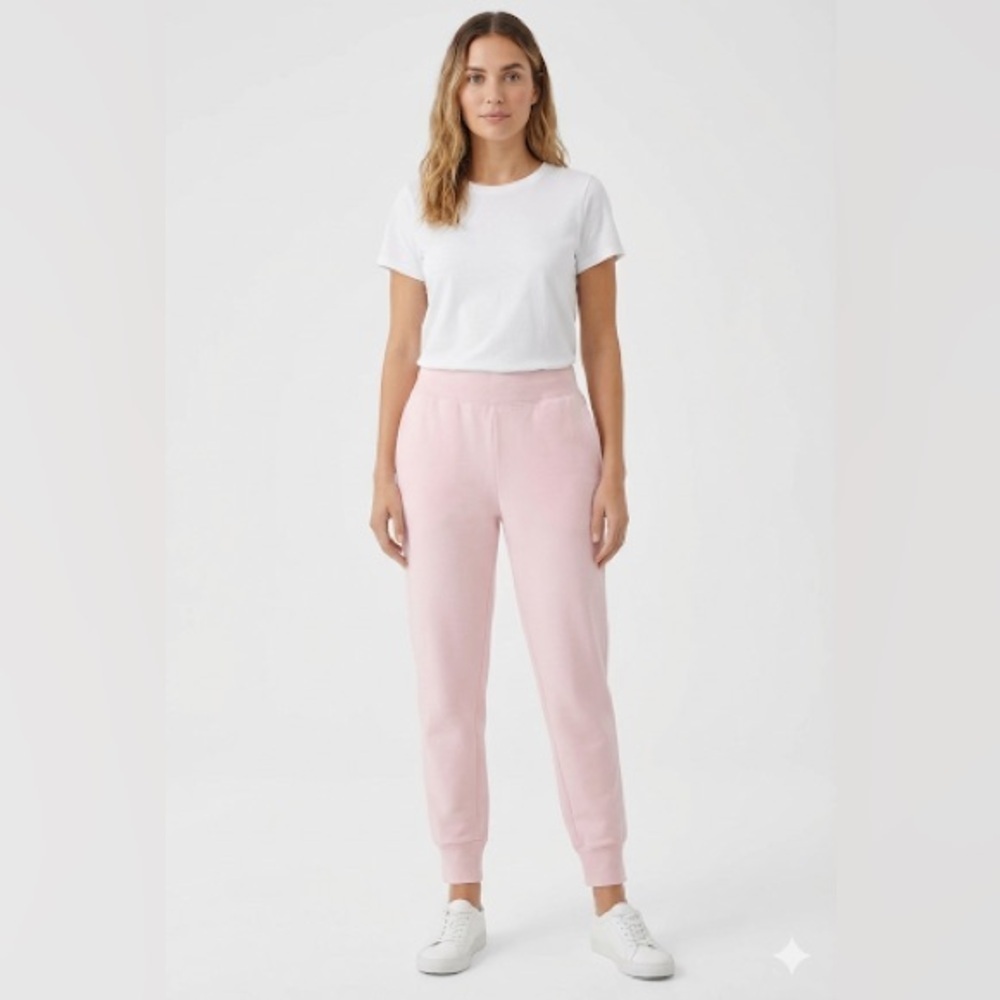 Tna CozyAF fleece jogger sweatpants soft pink size small